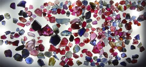 Real Pailin Rough Ruby and Sapphire