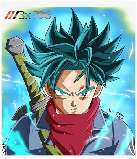 Trunks Super Saiyan Blue PNG Image | Transparent PNG Free Download on SeekPNG