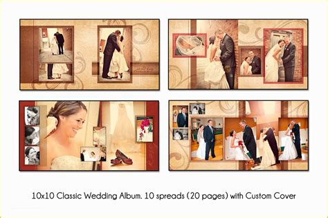 Digital Album Wedding Photoshop Psd Templates Free Download Of Psd ...