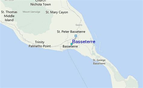 Basseterre Tide Station Location Guide