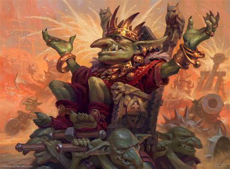 Muxus, Goblin Grandee MtG Art from Jumpstart Set by Dmitry Burmak - Art of Magic: the Gathering