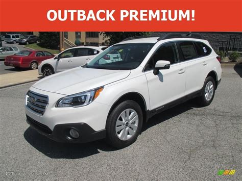 2016 Crystal White Pearl Subaru Outback 2.5i Premium #113260476 Photo #3 | GTCarLot.com - Car ...