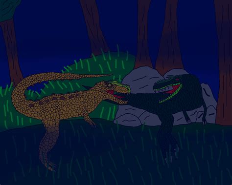 Daspletosaurus vs Gorgosaurus by Mr-Sliverwing on DeviantArt