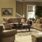 Floral Chenille Stylish Living Room Sofa & Loveseat Set