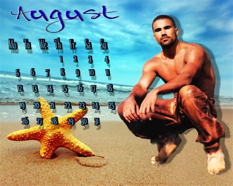 Shemar Moore Calendar August 2013 by Sabkay on DeviantArt