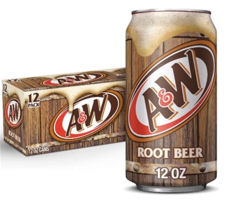 A&W® Root Beer Soda Cans LIMIT OF 10, 12 pk / 12 fl oz - Smith’s Food and Drug