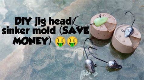 DIY jig head mold easy an cheap!! - YouTube