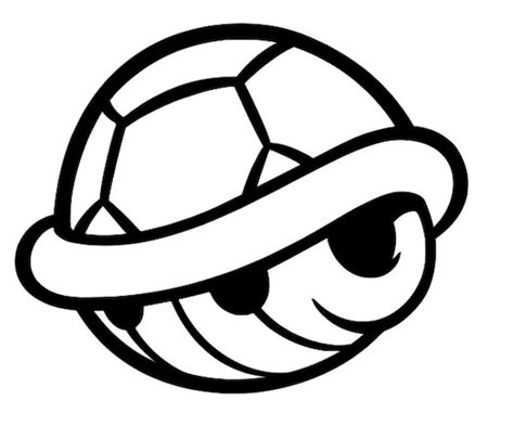 Koopa Shell Mario SVG for Craft Machines Cricut Cameo - Etsy Ireland