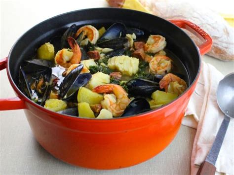 Portuguese Seafood Stew Recipe | Devour | Cooking Channel