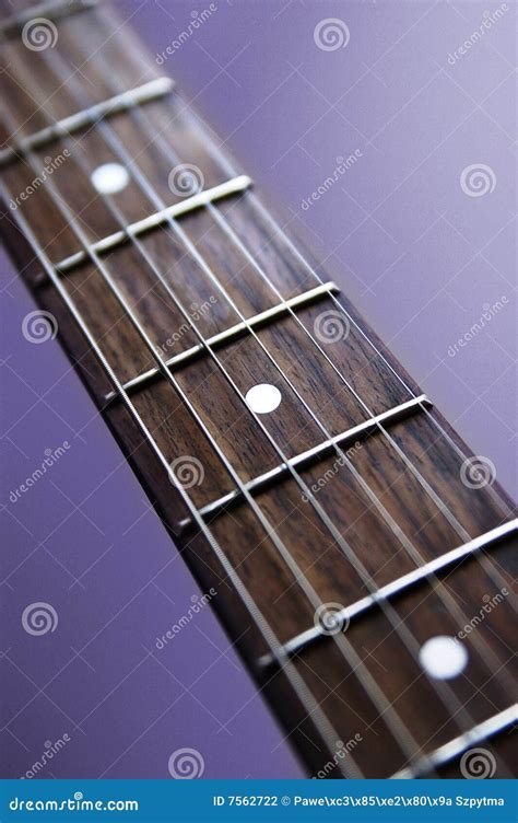 Guitar Fingerboard Stock Photography - Image: 7562722