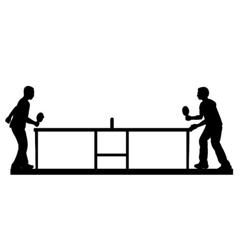 Ping Pong Silhouette at GetDrawings | Free download