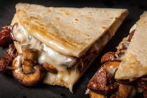 Mushroom and Chorizo Quesadillas Recipe | Recipe | Recipes, Quesadilla recipes, Quesadilla