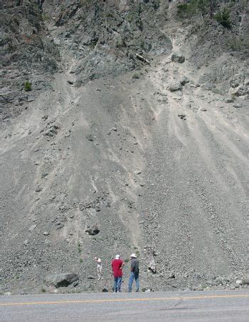 Colluvium | ... bottom of a steep slope where colluvium material has been deposited | Chemical ...