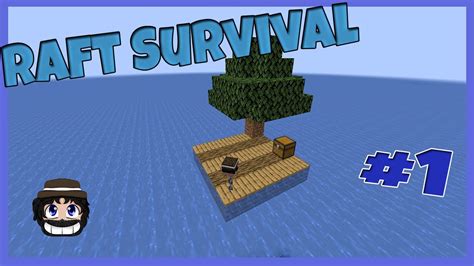 Minecraft Raft Survival #1 surviving on a raft?! - YouTube