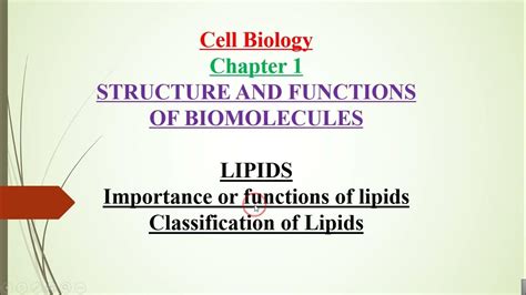 LIPIDS_CLASSIFICATION_FATS_PHOSPHOLIPIDS_STEROIDS_WAXES_CUTIN SUBERIN_STRUCTURE_FUNCTION - YouTube