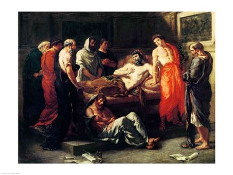 Study for The Death of Marcus Aurelius Fine Art Print by Eugene ...