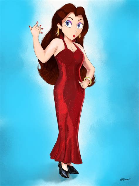 Thought I’d do a drawing of Pauline because she’s going to have a role in Super Mario Odyssey ...