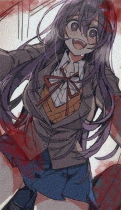 Yuri ddlc in 2022 | Yandere girl, Art reference poses, Drawing ...