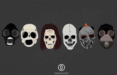 Slipknot Mask Evolution