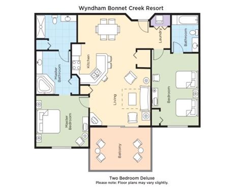 Wyndham Bonnet Creek Room Floor Plans | Floor Roma