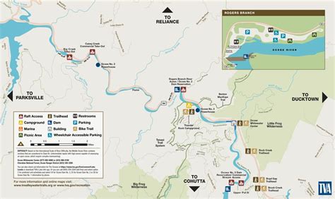 Get Ocoee River Maps - Middle, Upper, Parksville Lake, Lower