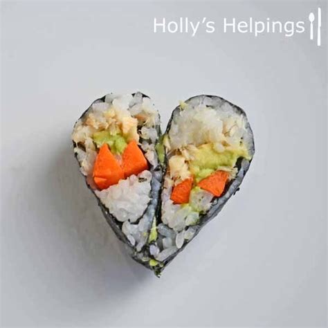 Heart Shaped Sushi » HollysHelpings | Recipe | Sushi, Healthy pasta ...