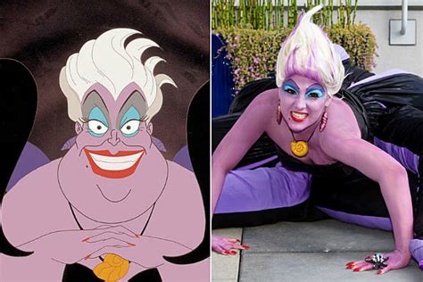 Ursula Sea Witch from Little Mermaid Running Villain Costume ...