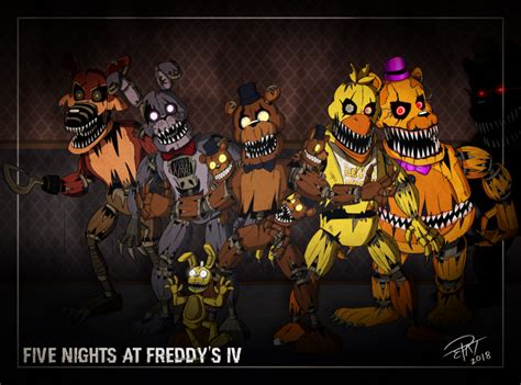 FNAF 4 by theStupidButterfly on DeviantArt