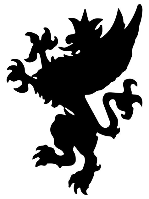 Griffin PNG transparent image download, size: 745x1000px