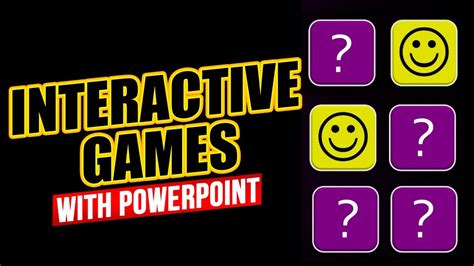 Interactive Games with Triggers in PowerPoint - Download and Animation Tutorial
