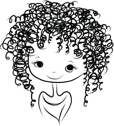 curly haired girl clipart 20 free Cliparts | Download images on ...