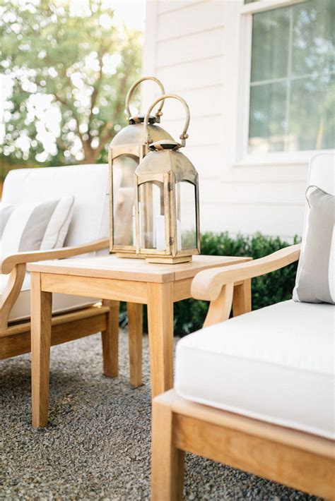 Tips for Styling A Chic Outdoor Patio with Frontgate Patio Furniture and more!