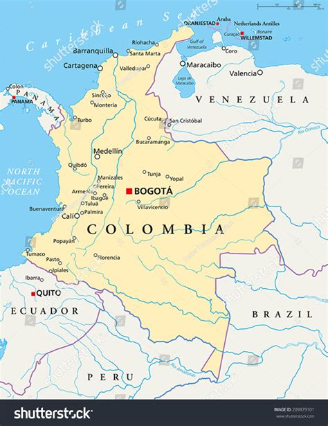 Mapa Bogota Colombia Images: Browse 3,684 Stock Photos & Vectors Free ...