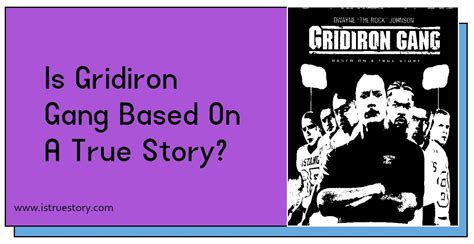 Is Gridiron Gang Based On A True Story? Let's Find Out - Is True Story