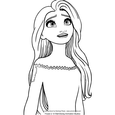 39+ Elsa Frozen 2 Printable Coloring Pages | Free Wallpaper