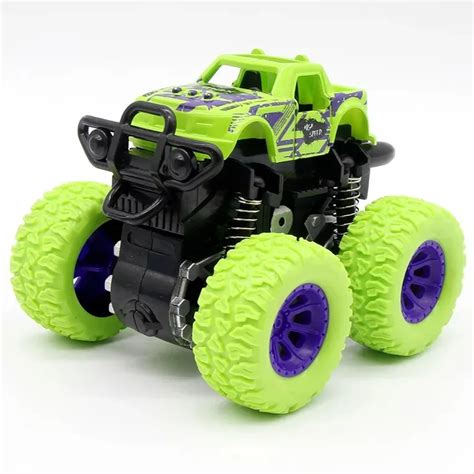 Monster Truck Toys 4wd Rc Truck Four-wheel Drive Inertia Car Toys ...