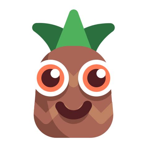 Pineapple emoticon emoji - Avatar & Emoticons Icons