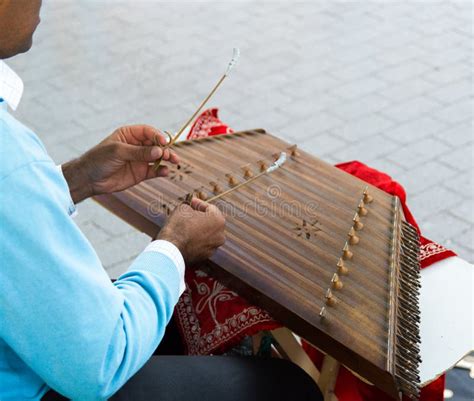 Santur stock image. Image of iranian, play, instrument - 141510215