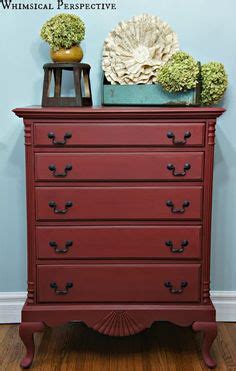 1000+ images about Red Painted Furniture on Pinterest | General Finishes, Milk Paint and Red Dresser