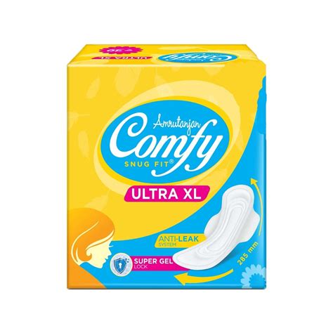 Buy AMRUTANJAN COMFY ULTRA XL SANITARY PADS PACKET OF 6 Online & Get Upto 60% OFF at PharmEasy