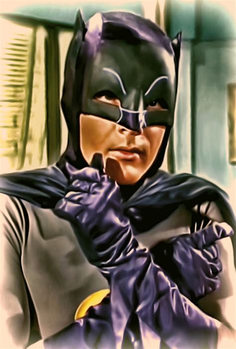 Batman portrayed by Adam West by petnick on DeviantArt