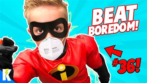 40 Ways to Beat Boredom: Gear Tests, Family Games and More! KidCity - YouTube