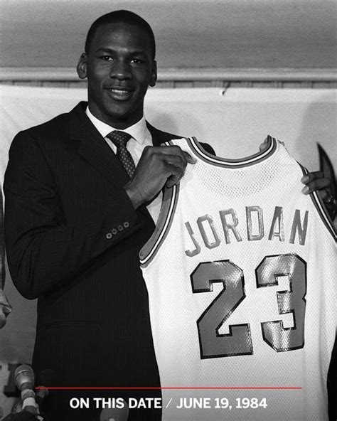 35 years ago, the Chicago Bulls selected Michael Jordan with the third pick of the 1984 NBA ...