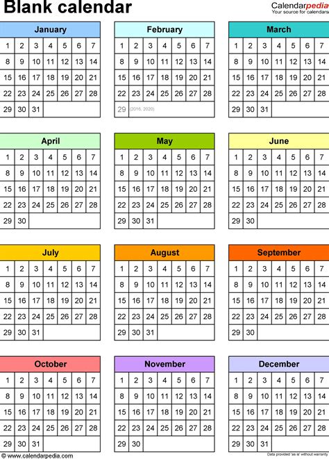 Calendar At A Glance Printable 2024 - Easy to Use Calendar App 2024