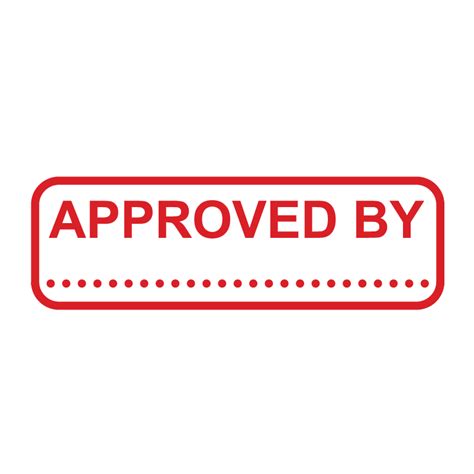 APPROVED BY Stamp | RubberStamps.com