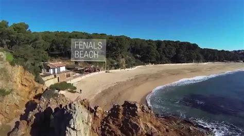 Lloret de Mar: Platges i cales. Playas y calas. Beaches and coves. - YouTube