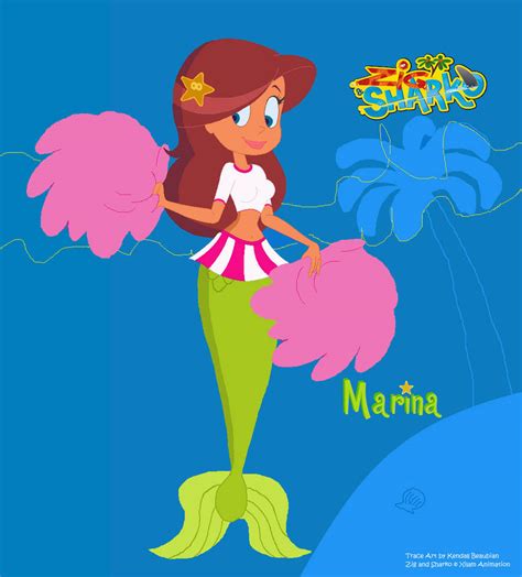 Marina Cheerleader (Zig and Sharko) by Chompy2000 on DeviantArt