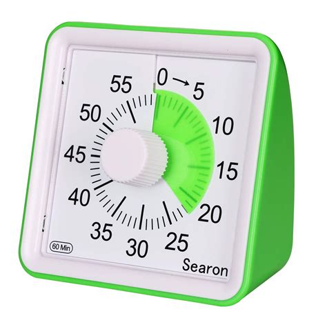 Buy Searon Kid Visual Countdown Timer - 7.8CM 60 Minute Timer for Kids ...