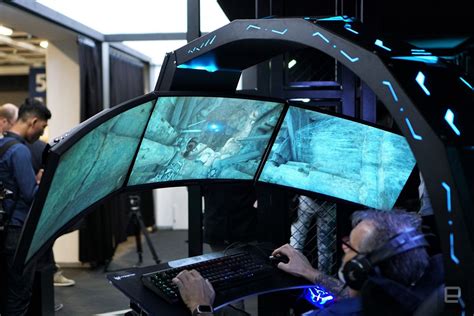 Crazy Acer Predator Thronos Gaming Chair Has a Triple Monitor Setup and ...