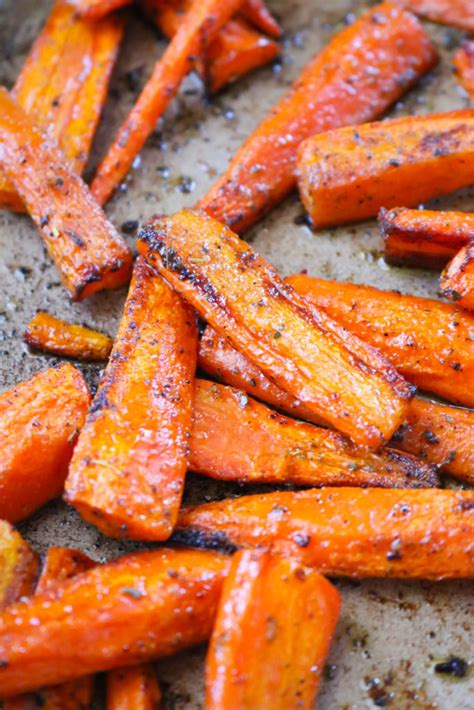 Oven Roasted Carrots | Recipe | Oven roasted carrots, Carrot recipes, Roasted vegetable recipes